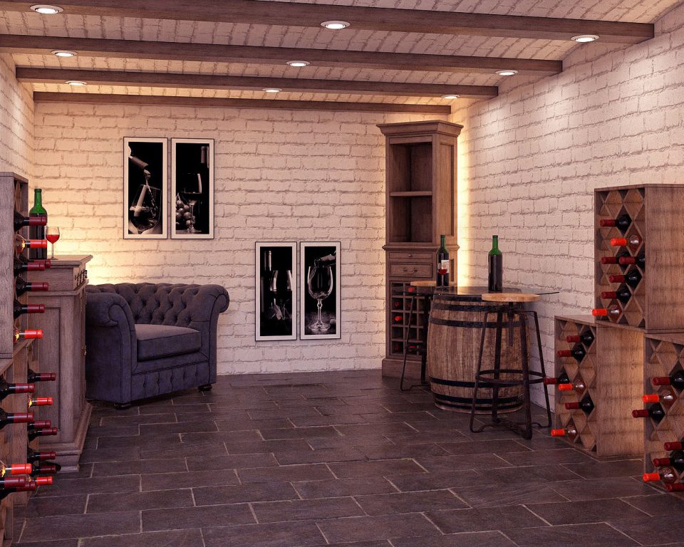 Pince látványterv - B&BD