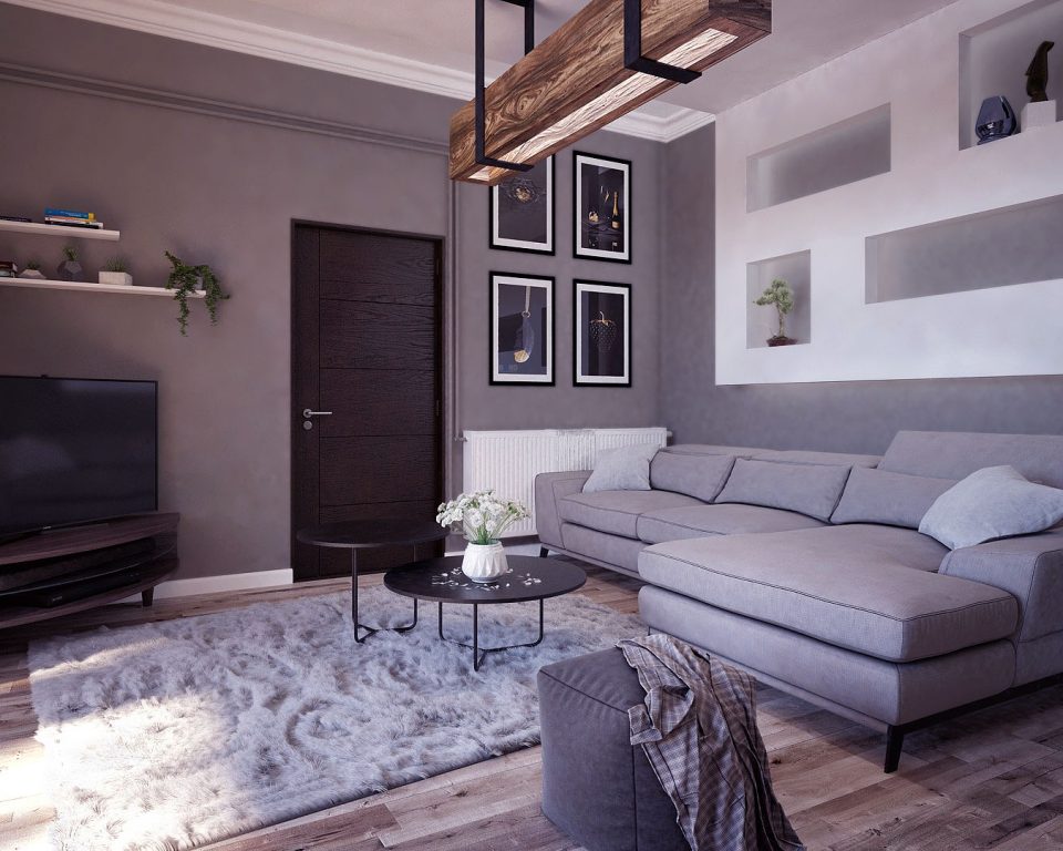 Nappali látványterv - B&BD