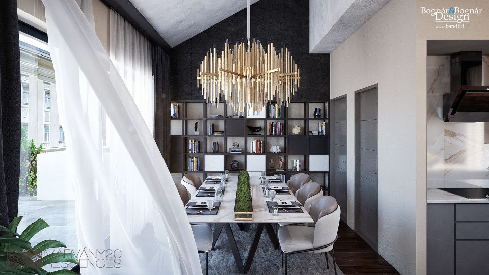 Étkező látványterv - B&BD