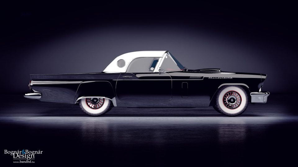 '57 Thunderbird 004 látványterv - B&BD